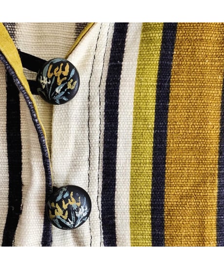 70s hoodie stripe dress