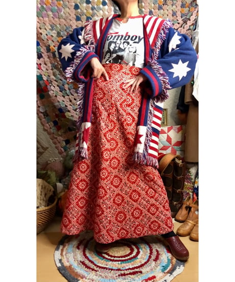 star&stripes fringe jacket