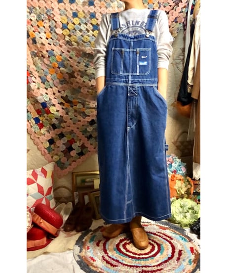 denim salopette