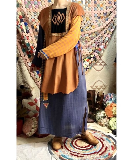 70's folklore vest