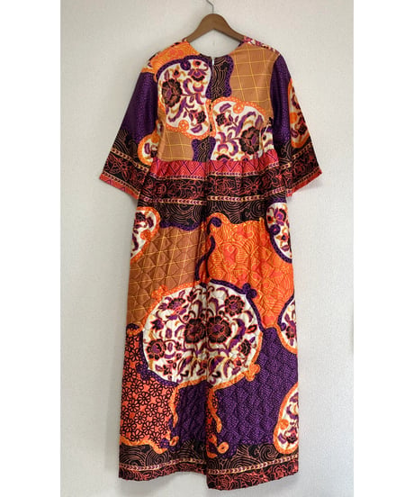 60s quilted  dress