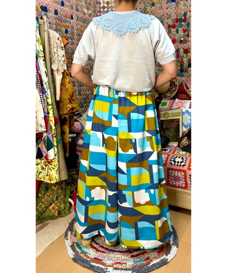 super wide leg pants（60s fabric）