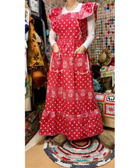 flower apron dress
