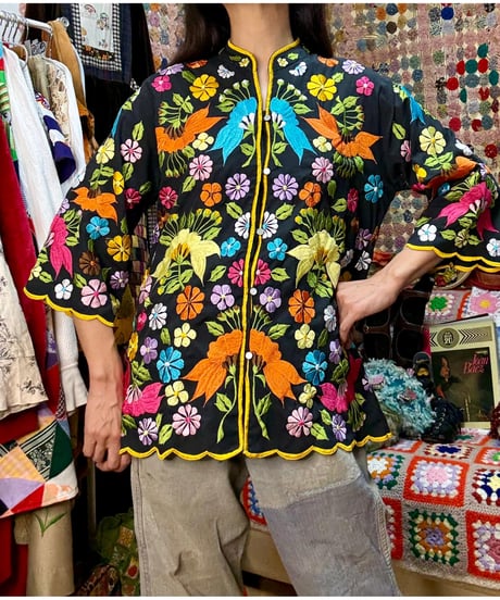 70s embroidered shirts