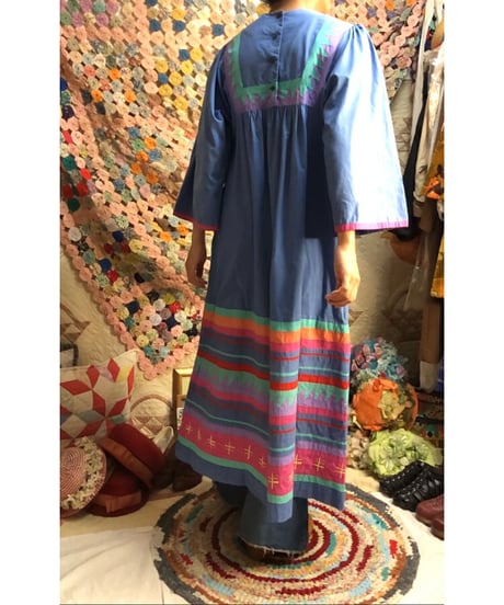 70's patchwork dress