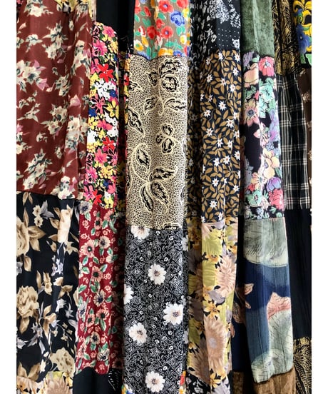 70's patchwork dress