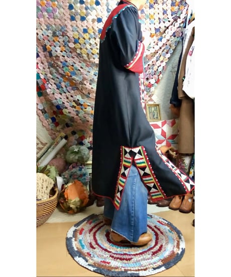 patchwork ethnic dress