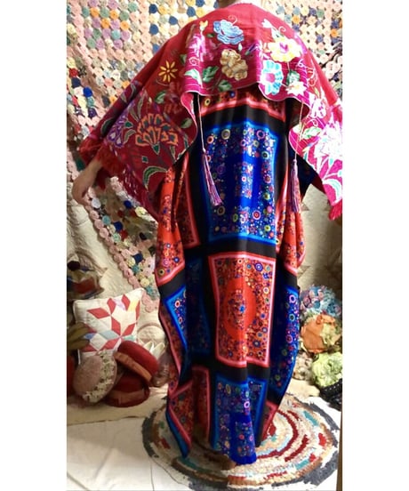 vintage mexican huipil