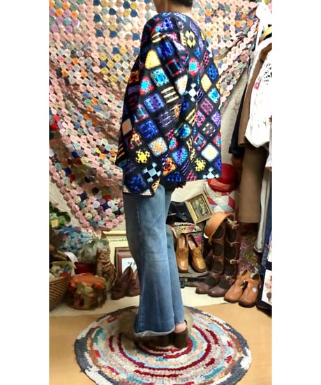 ribbon woven jacket