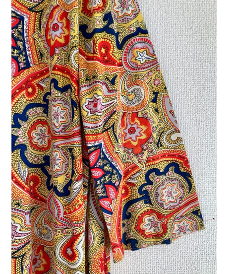 70s paisley dress