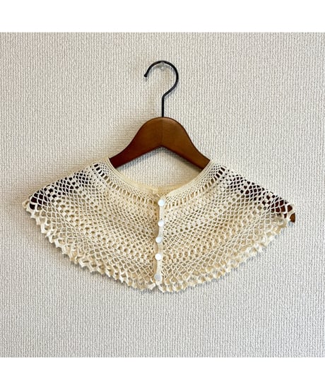 crochet lace collar
