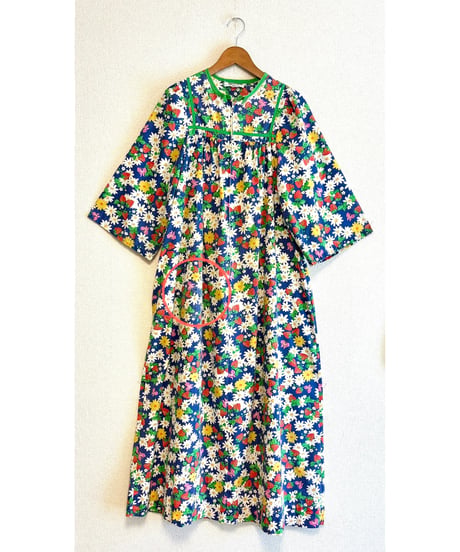 70s strawberry dress