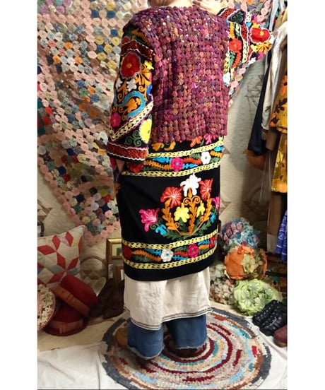 yo-yo quilt vest