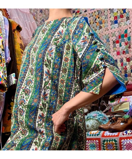 70s hawaiian dress