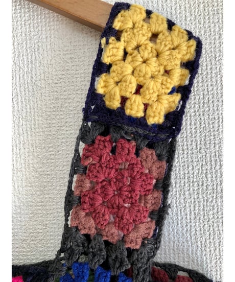 granny square vest