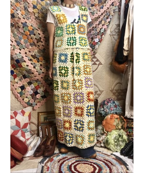 granny square vest