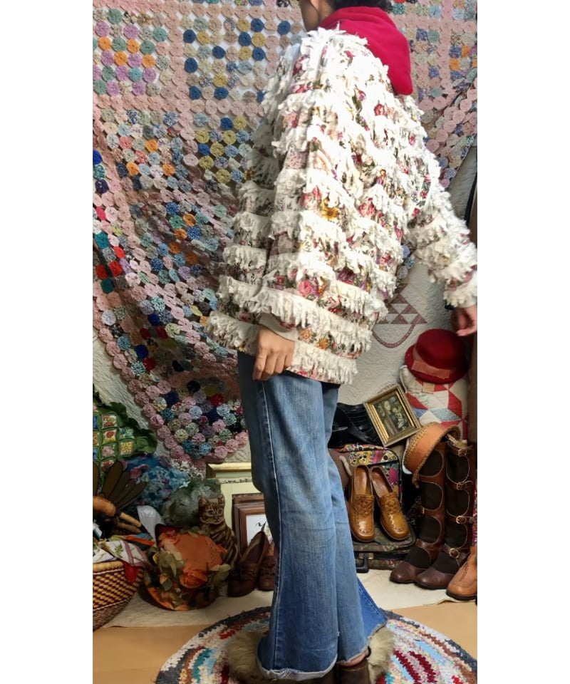 paula sweet fringe jacket | Quilt