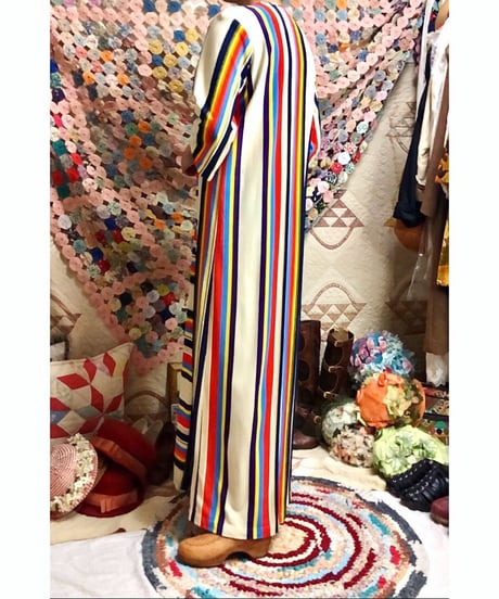 70's pile dress