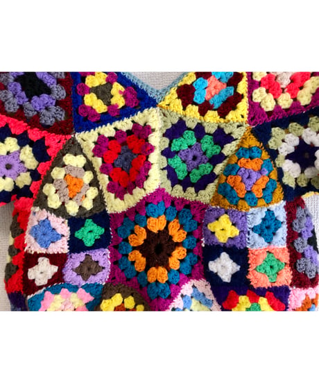 granny square pullover tops
