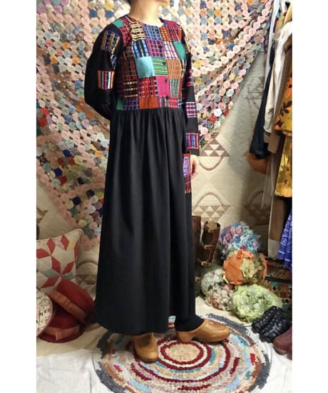 embroidered easy dress