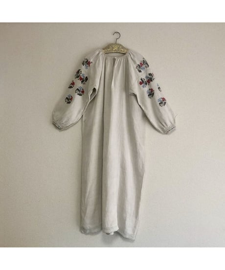 vintage ukrainian embroidered one-piece