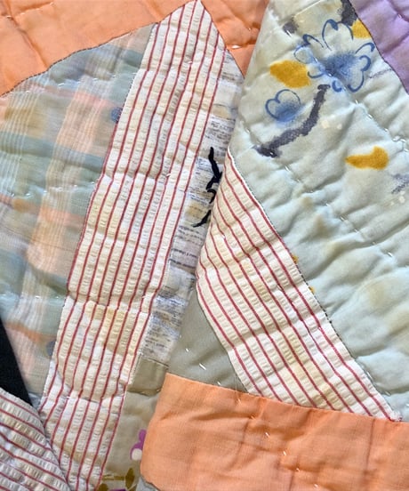 patchwork quilt skirt