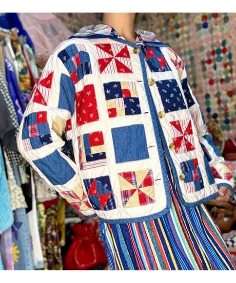 patchwork quilting jacket