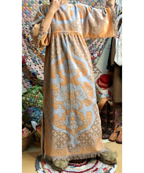 70s pile dress
