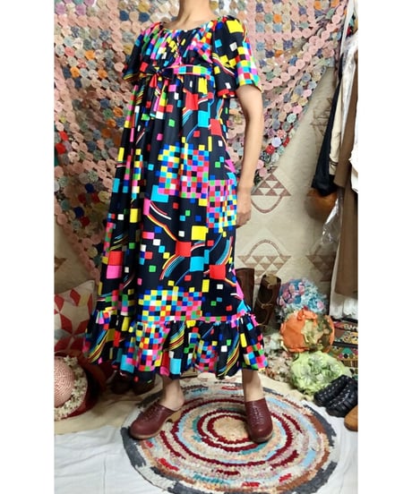 60's psychedelic dress