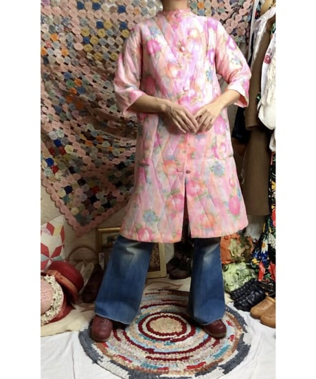 60s quilting coat