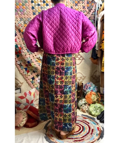 free people quilting design blouson