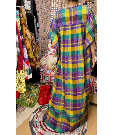 plaid easy dress