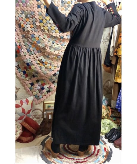 embroidered easy dress