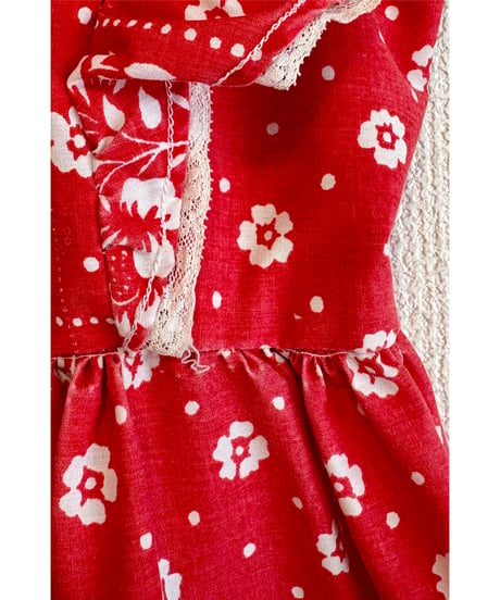 flower apron dress