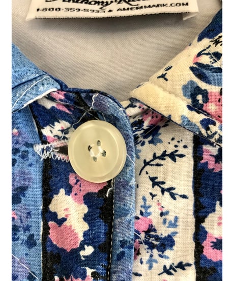 patchwork print quilting coat