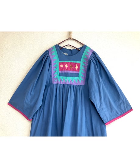 70's patchwork dress