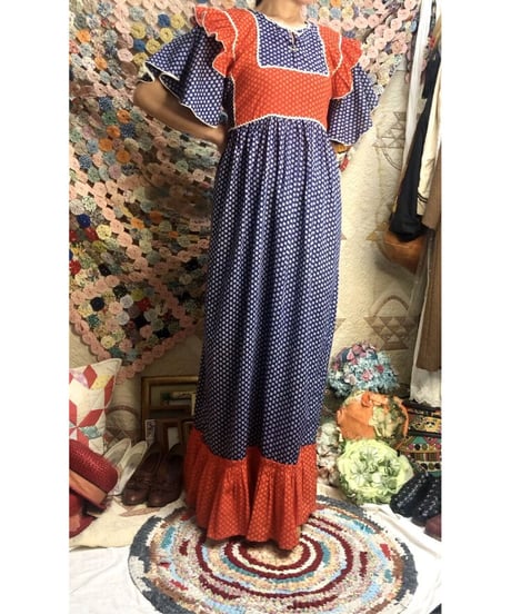 vintage pakistan cotton one-piece