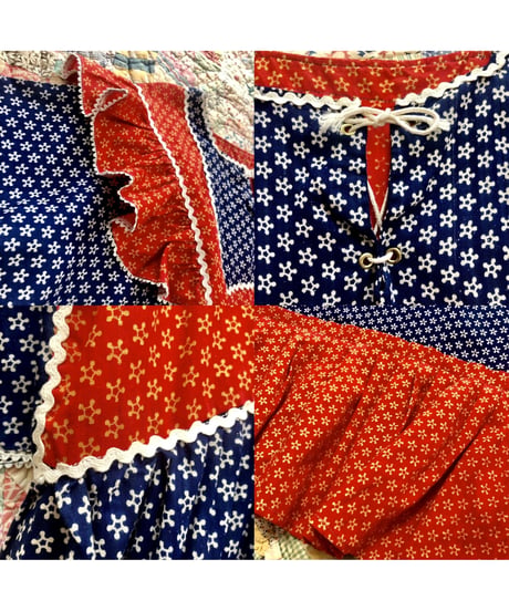 vintage pakistan cotton one-piece