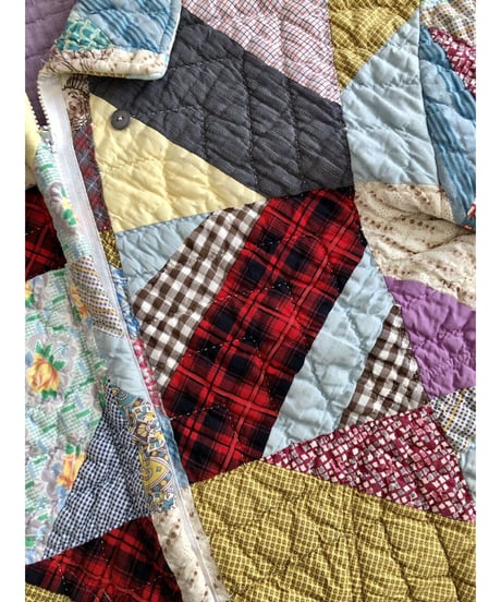patchwork quilt jacket