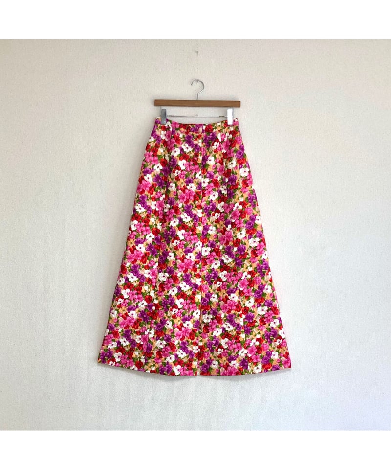 flower quilt スカート