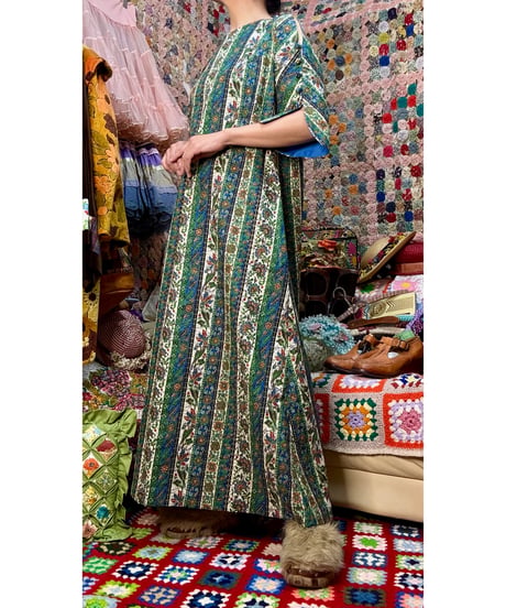 70s hawaiian dress