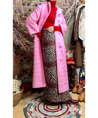70s fleece fur coat