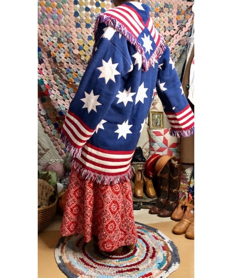 star&stripes fringe jacket