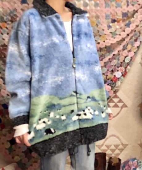 fleece sheep jacket