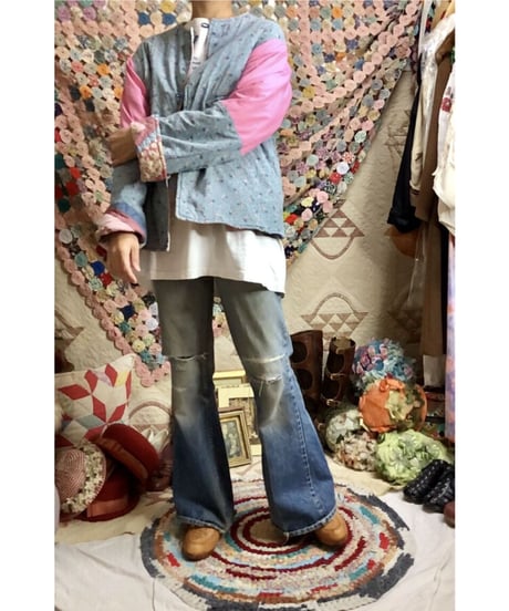vintage patchwork quilt jacket