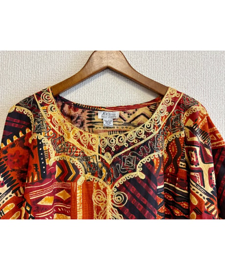 embroidered cotton dress