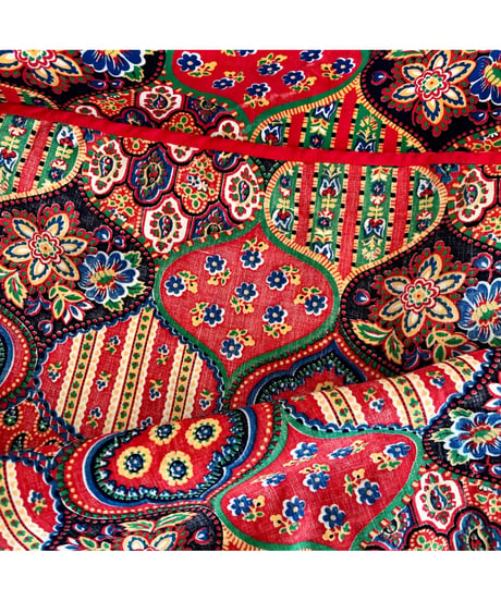 paisley apron dress