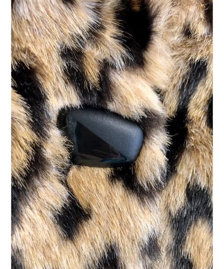 leopard faux fur coat