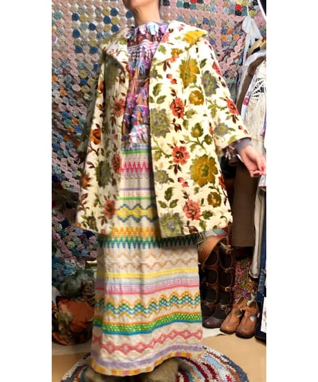 60s tapestry coat