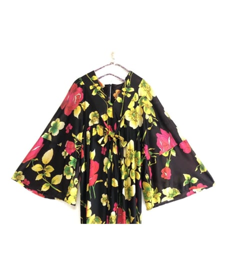 60's flower dress